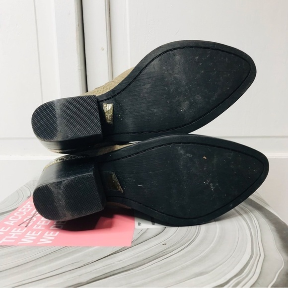 Price firm JEFFREY CAMPBELL Cromwell Snake Pointed Toe Cowboy Boots Size 6 - Picture 9 of 9